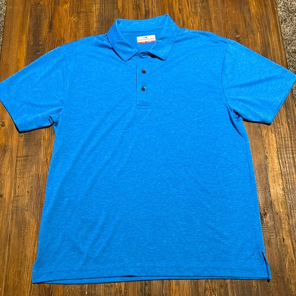 U.S. Grand Blue Cotton Men Polo main image 0